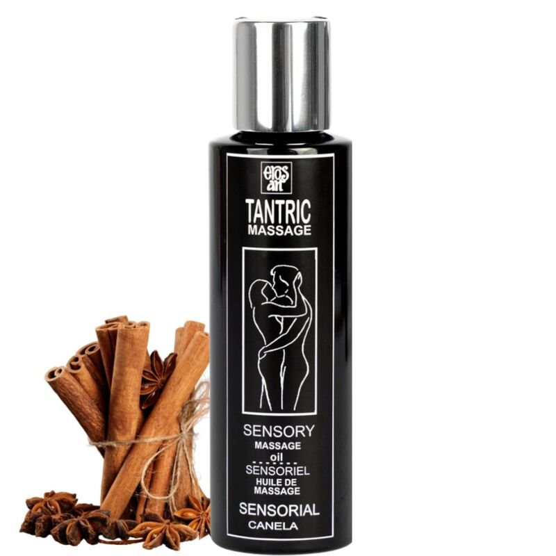 EROS ART oLEO DE MASSAGEM TaNTRICA NATURAL E CANELA AFRODISiACO 100 ML