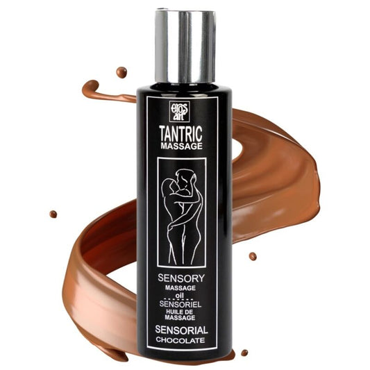 EROS ART oLEO DE MASSAGEM TaNTRICA NATURAL E AFRODISiACO DE CHOCOLATE 100 ML