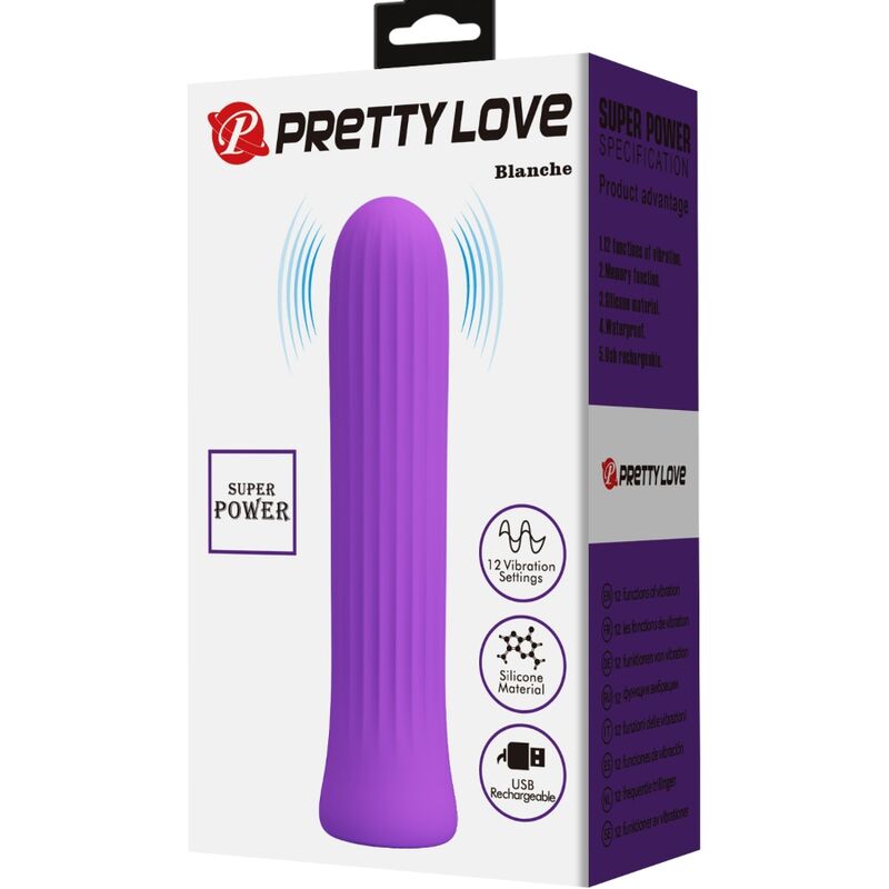 PRETTY LOVE VIBRADOR ESTIMULADOR BLANCHE LILAC