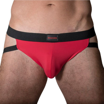 MACHO MX22N SUSPENSORIO REJILLA NEGRO L XL