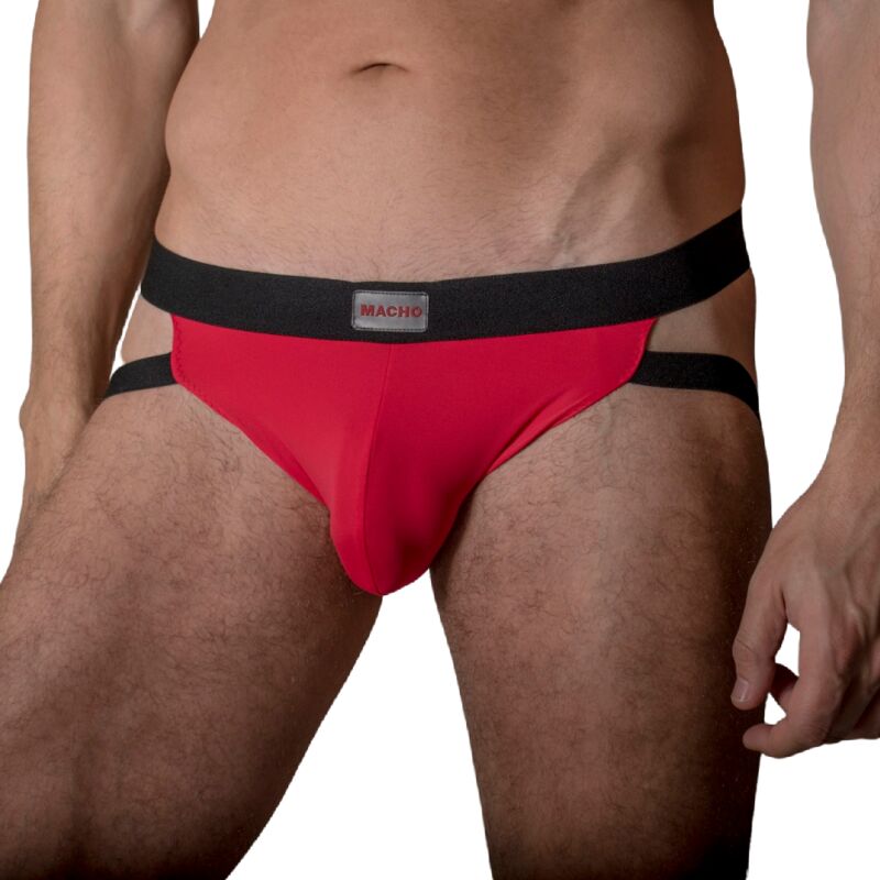 MACHO MX22N SUSPENSORIO REJILLA NEGRO L XL