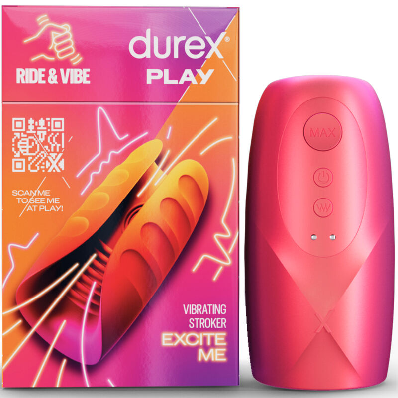 MASTURBADOR VIBRADOR DUREX TOY RIDE VIBE