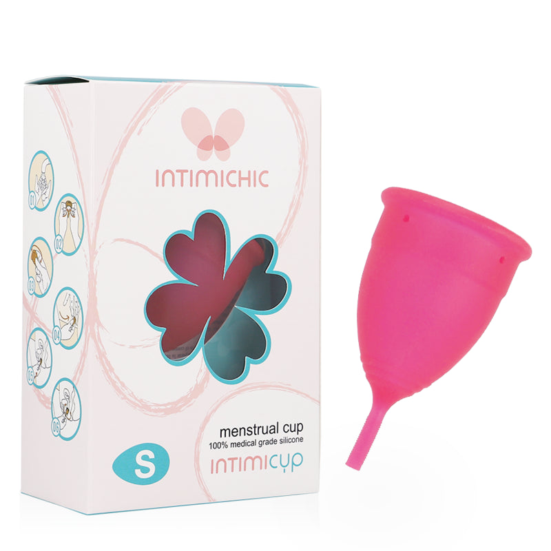 INTIMICHIC COPO MENSTRUAL GRAU MeDICO SILICONE TAMANHO S