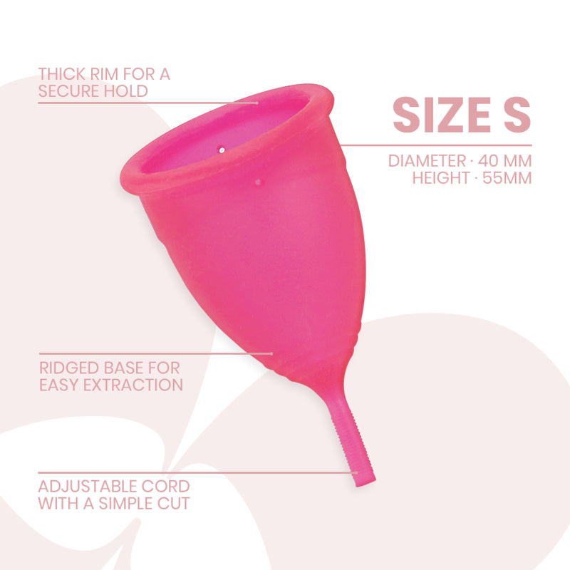 INTIMICHIC COPO MENSTRUAL GRAU MeDICO SILICONE TAMANHO S