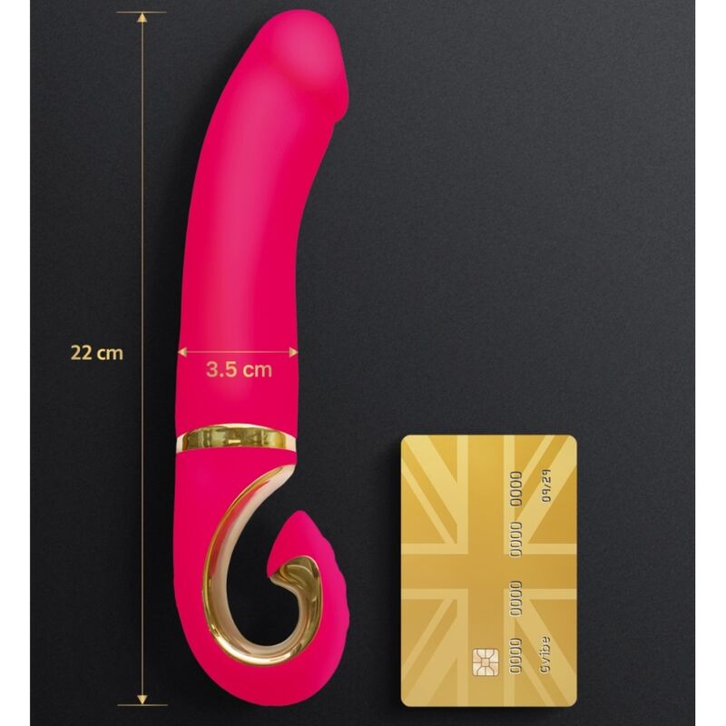 G VIBE VIBRADOR GJAY NEON ROSA