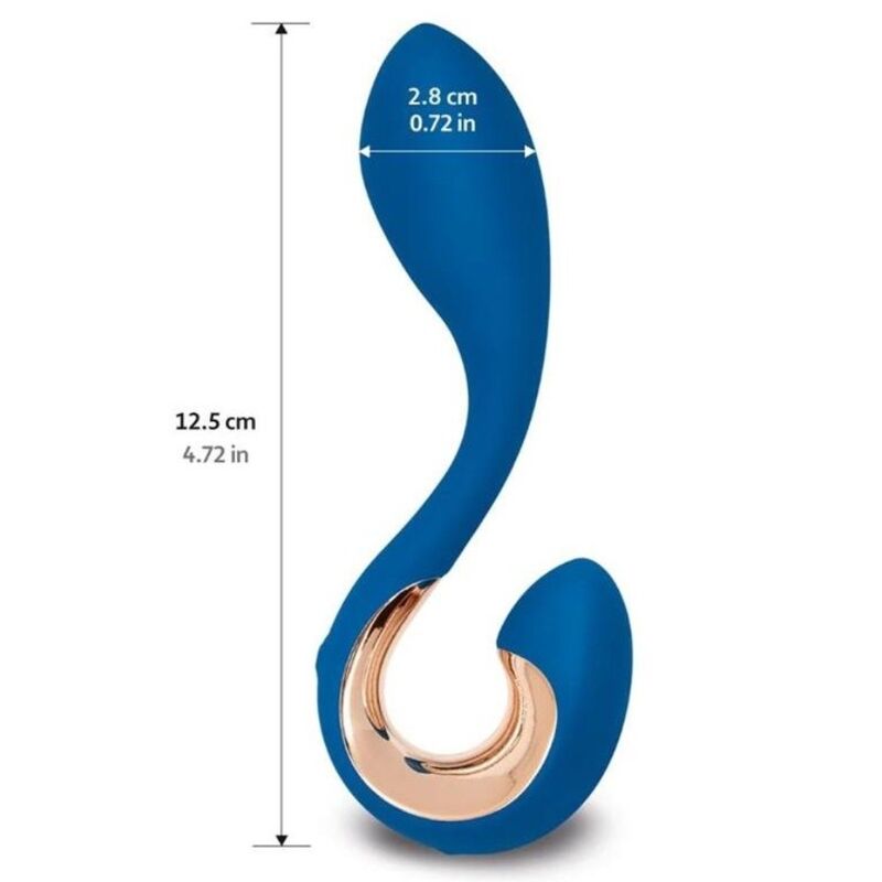 G VIBE VIBRADOR GPOP 2 G E P PONTO AZUL iNDIGO