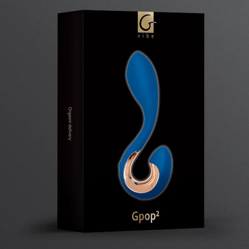 G VIBE VIBRADOR GPOP 2 G E P PONTO AZUL iNDIGO