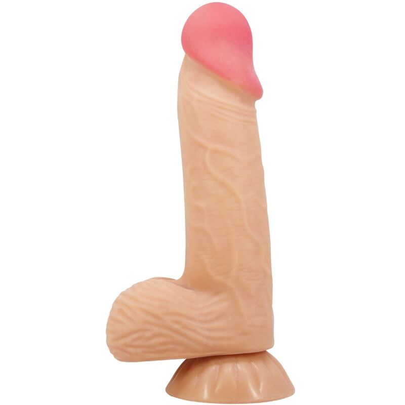 PRETTY LOVE SeRIE SLIDING SKIN DILDO REALiSTICO COM VENTOSA DESLIZANTE PELE 206 CM