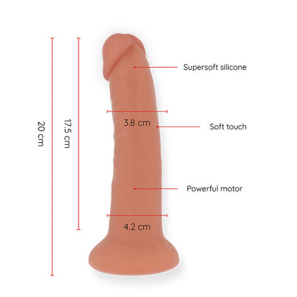 ONINDER DILDO VIBRADOR BOGOTa MeDIO 9 VELOCIDADES NATURAL 22 CM O 45 CM APLICATIVO GRATUITO