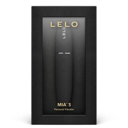 LELO VIBRADOR PESSOAL MIA 3 PRETO