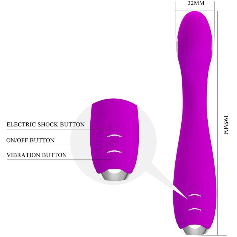 PRETTY LOVE HECTOR ELECTROSHOCK VIBRADOR APLICATIVO GRATUITO VIOLETA