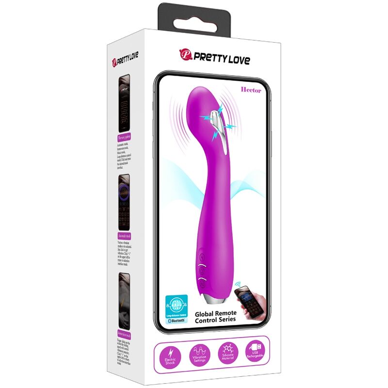 PRETTY LOVE HECTOR ELECTROSHOCK VIBRADOR APLICATIVO GRATUITO VIOLETA