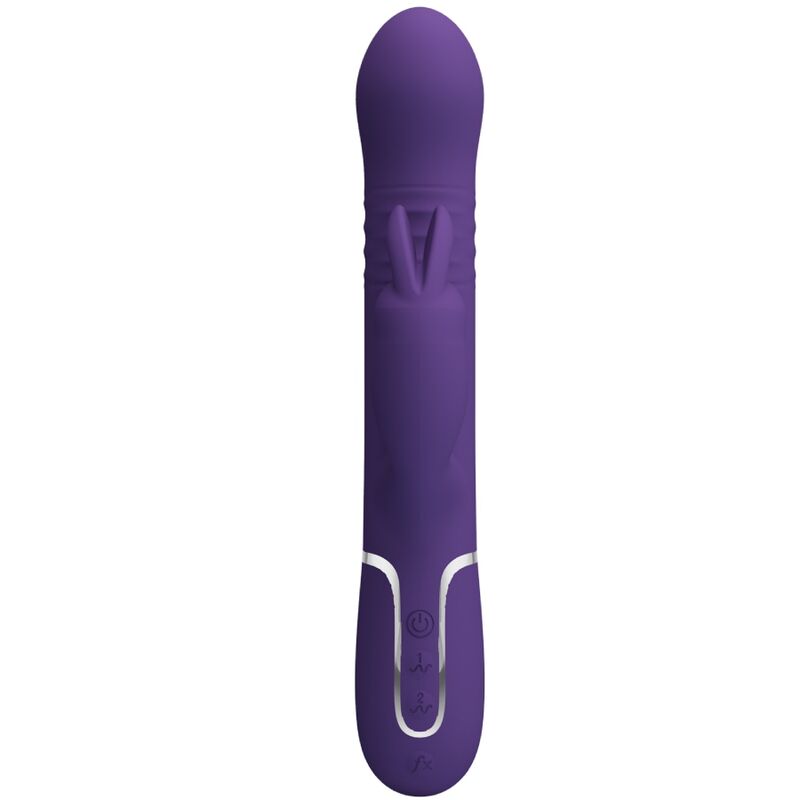 PRETTY LOVE COALE VIBRADOR COELHO 4 EM 1 ROXO