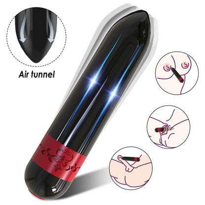 ARMONY ROCKET VIBRADOR BALA CONTROLE REMOTO PRETO