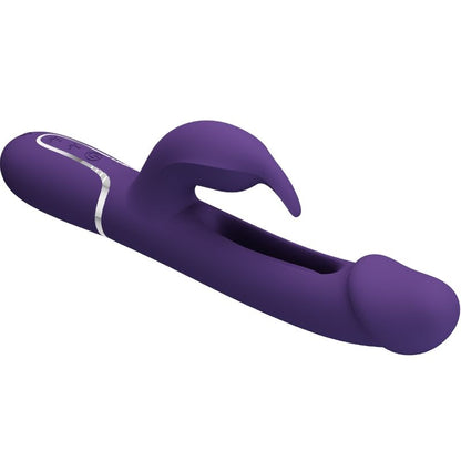 PRETTY LOVE VIBRADOR COELHO DEJON 3 EM 1 MULTIFUNO AQUA VERDE