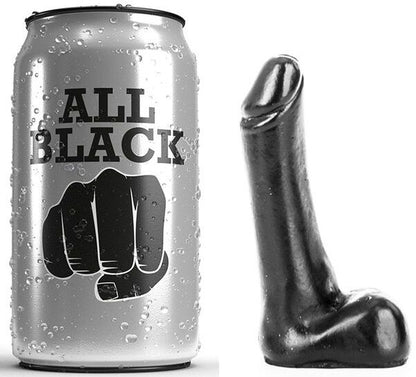 ALL BLACK DILDO 9CM