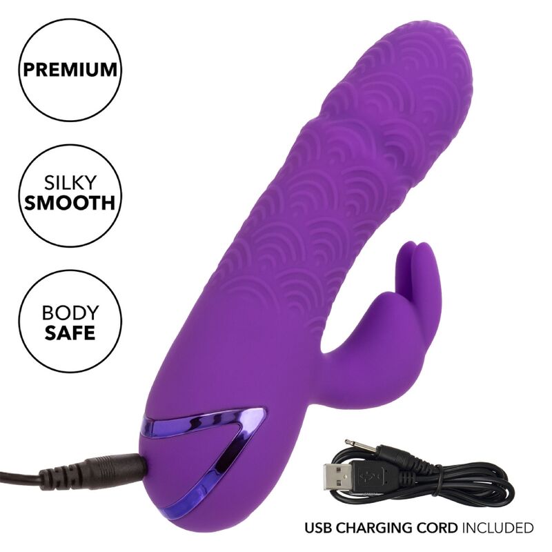 CALEXOTICS MANHATTAN BEACH MARVEL VIBRADOR COELHO ROXO POR CALIFORNIA DREAMING