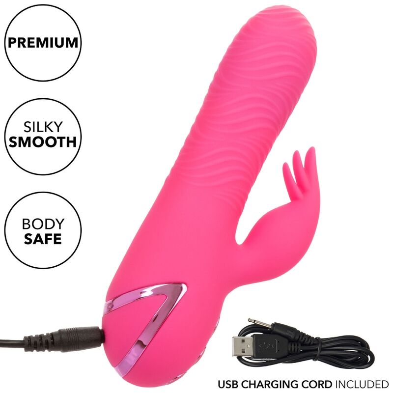 CALEXOTICS SACRAMENTO SWEETIE VIBRADOR COELHO ROSA POR CALIFORNIA DREAMING