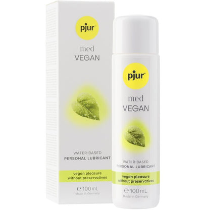 PJUR MED VEGAN GLIDE LUBRIFICANTE BASE DE GUA 100 ML