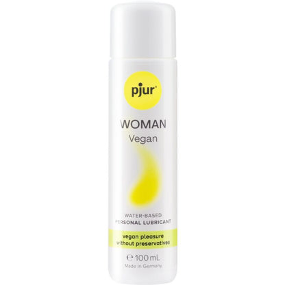 PJUR WOMAN VEGAN LUBRIFICANTE BASE DE GUA 100 ML