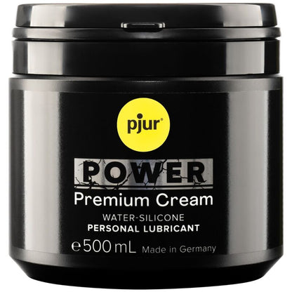 PJUR POWER PREMIUM CREME LUBRIFICANTE PESSOAL 500 ML