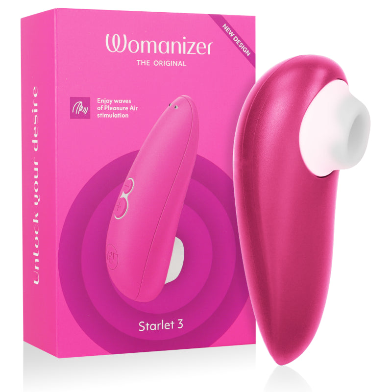 WOMANIZER STARLET 3 ESTIMULADOR CLITORIAL ROSA