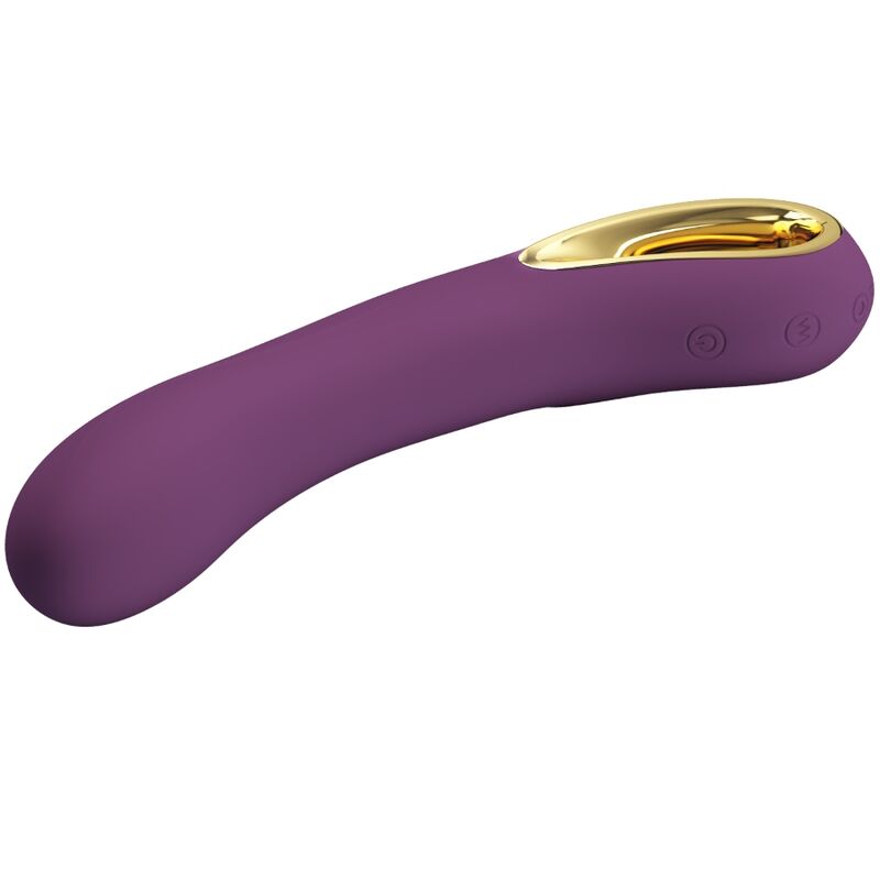 PRETTY LOVE ETHAN VIBRADOR RECARREGVEL ROXO