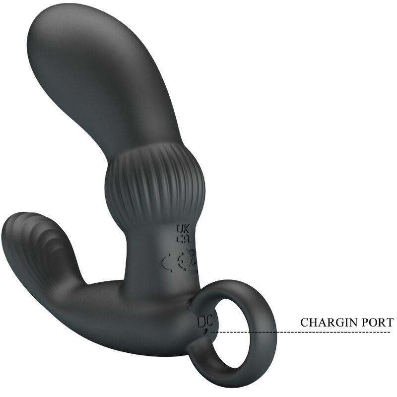 PRETTY LOVE CAYLA MASSAGEADOR VIBRADOR ANAL PRETO