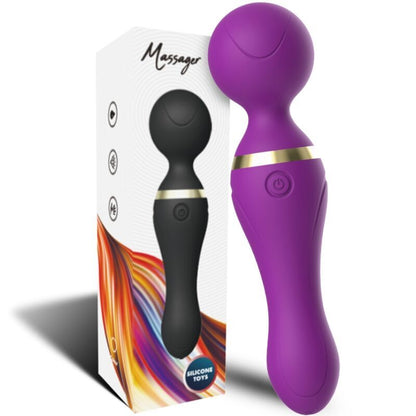 ARMONY MASSAGER E VIBRADOR FREEZA CABEyA SUPER FLEXiVEL ROXO