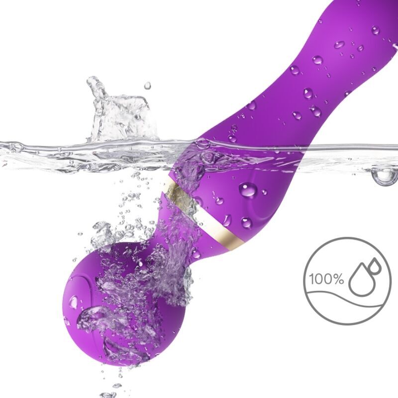 ARMONY MASSAGER E VIBRADOR FREEZA CABEyA SUPER FLEXiVEL ROXO