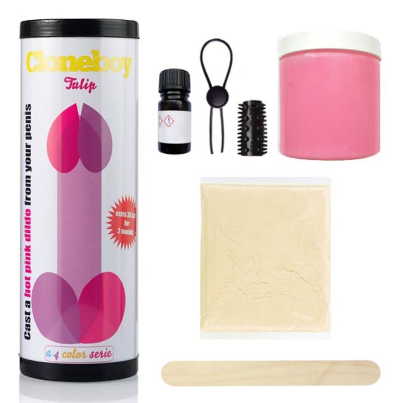 CLONEBOY DILDO TULIP INTENSE PINK