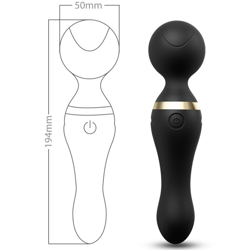 ARMONY FREEZA MASSAGER E VIBRADOR CABEyA SUPER FLEXiVEL PRETA