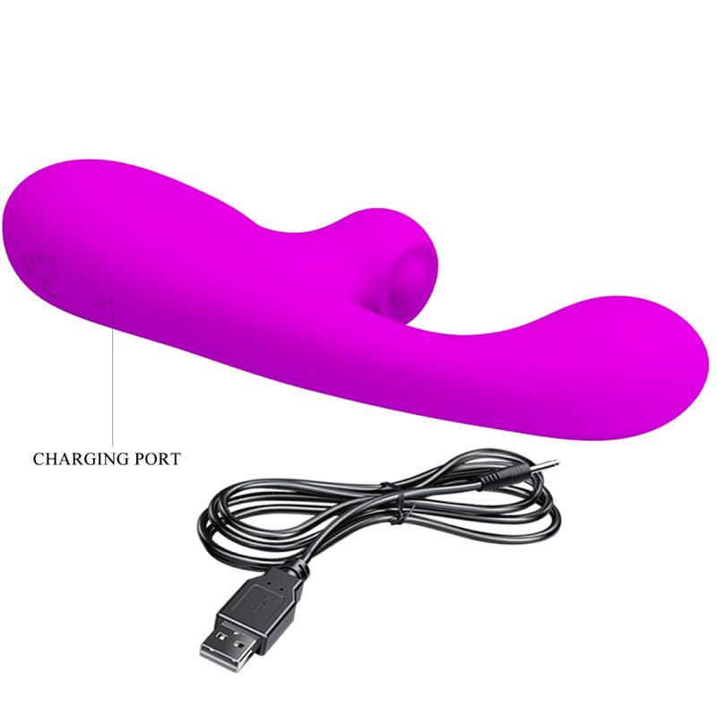 PRETTY LOVE SKYLAR VIBRADOR ESTIMULADOR ROXO