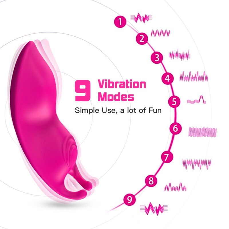 ARMONY MEL BEE WEARABLE CALyAS VIBRADOR G SPOT CONTROLE REMOTO FuCSIA