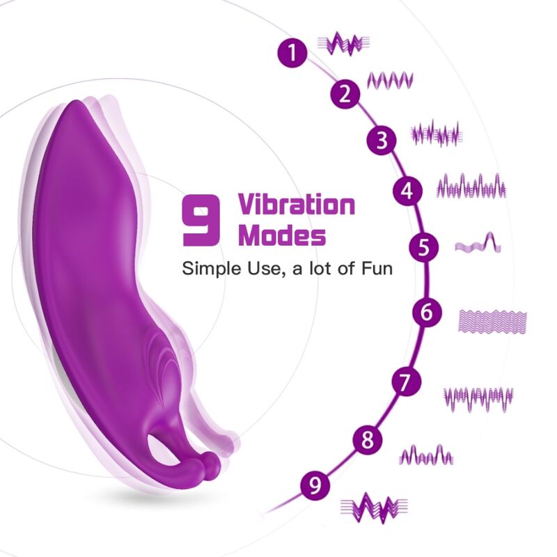 ARMONY HONEYBEE WEARABLE CALyAS VIBRADOR G SPOT CONTROLE REMOTO ROXO