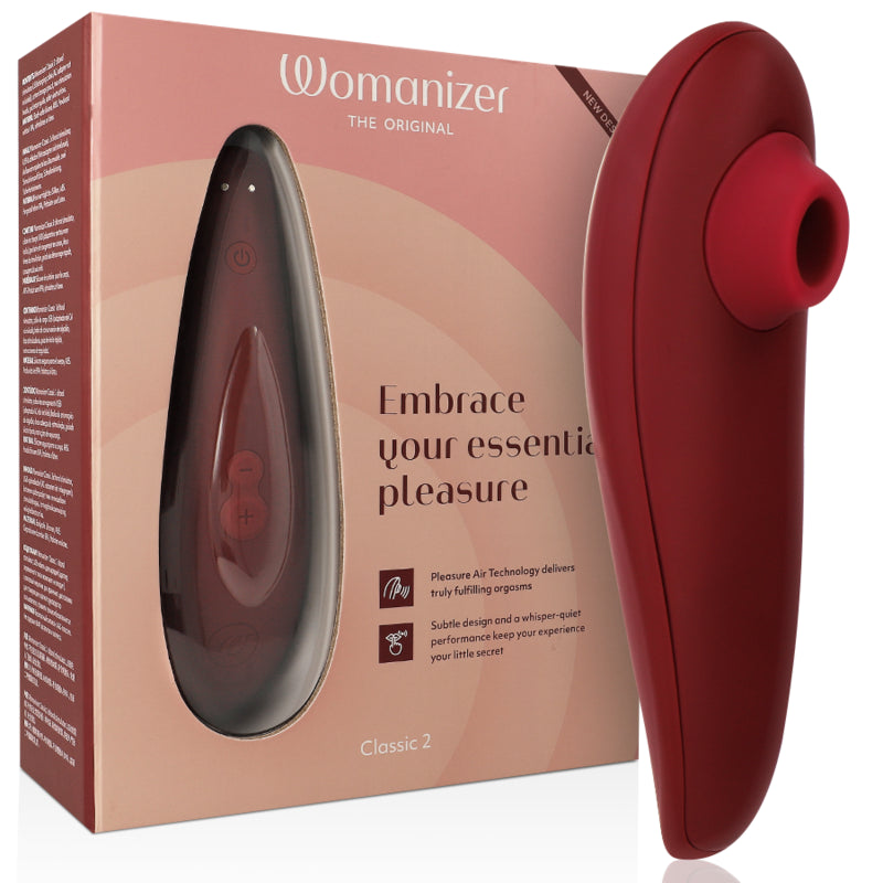 WOMANIZER CLASSIC 2 ESTIMULADOR CLITORIAL BORDEAUX