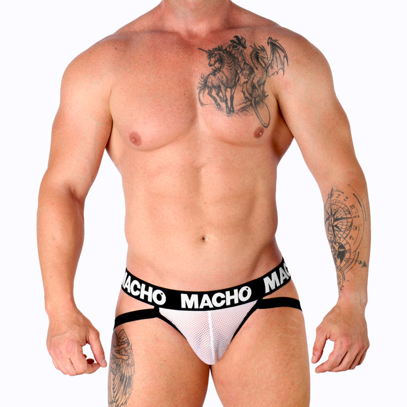 MACHO MX26X1 JOCK GRID BRANCO S