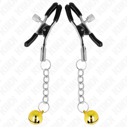 KINK PINaAS PINGENTE JINGLE BELL DOURADA 6 CM