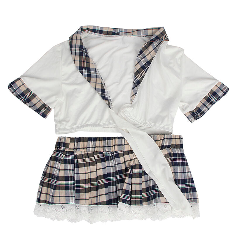 SUBBLIME DISFRAZ DE COLEGIALA SEXY TOP Y FALDA S M
