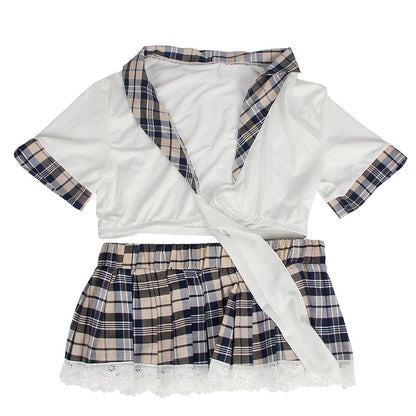 SUBBLIME DISFRAZ DE COLEGIALA SEXY TOP Y FALDA S M