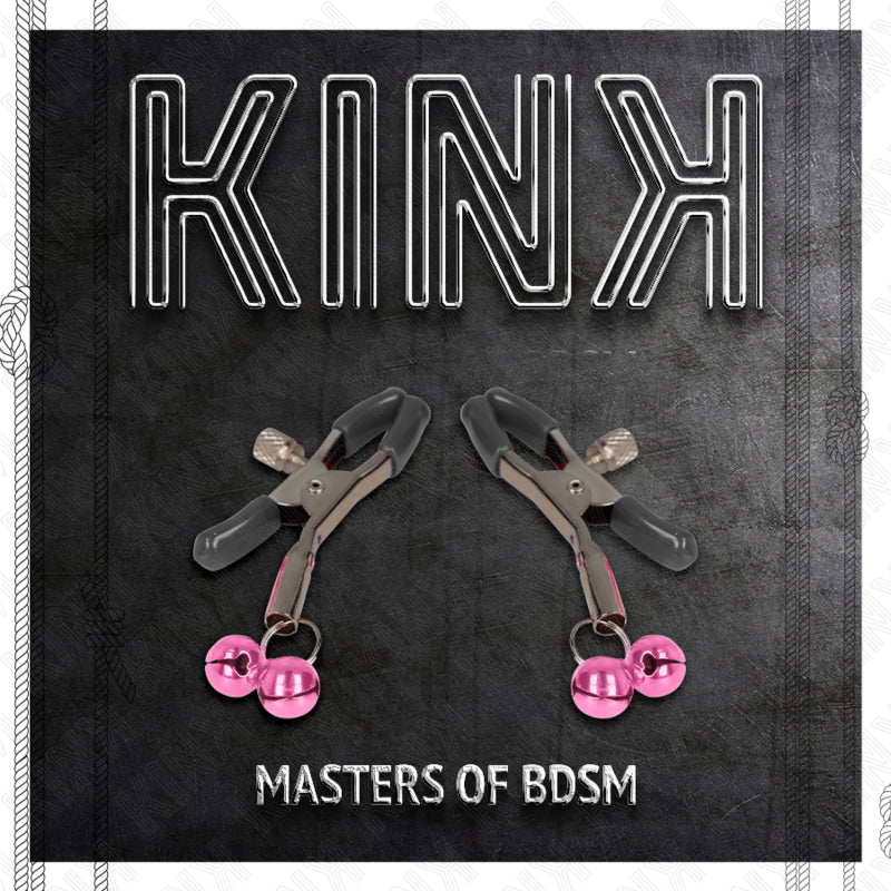 KINK GRAMPO DE BICO DUPLO SINO ROSA 6 CM