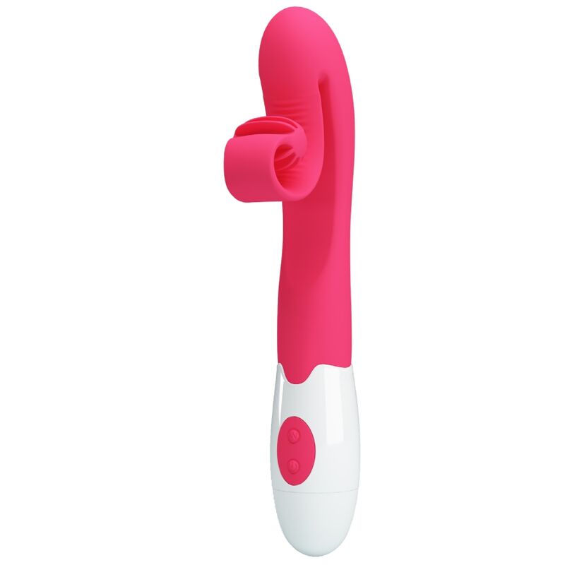 ROMANCE VIBRADOR E ESTIMULADOR 30 VELOCIDADES COR DE ROSA