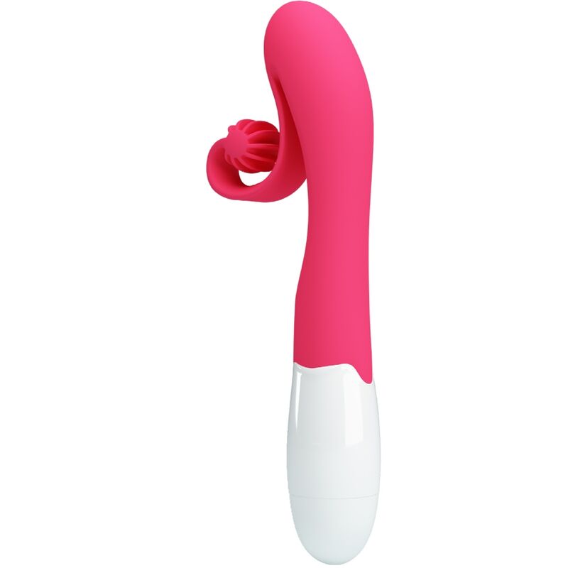 ROMANCE VIBRADOR E ESTIMULADOR 30 VELOCIDADES COR DE ROSA