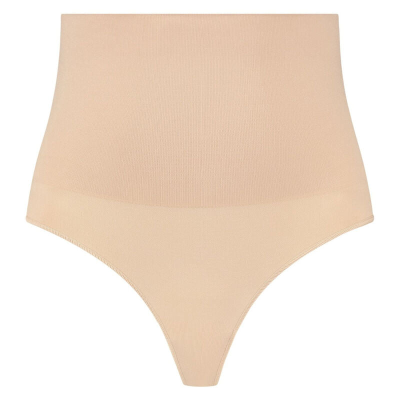 BYE BRA CINTO SEM EMENDA ESTILO TANGA BEIGE TAMANHO S