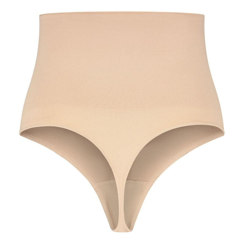 BYE BRA CINTO SEM EMENDA ESTILO TANGA BEIGE TAMANHO S