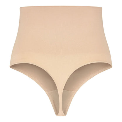 BYE BRA CINTO SEM EMENDA ESTILO TANGA BEIGE TAMANHO S