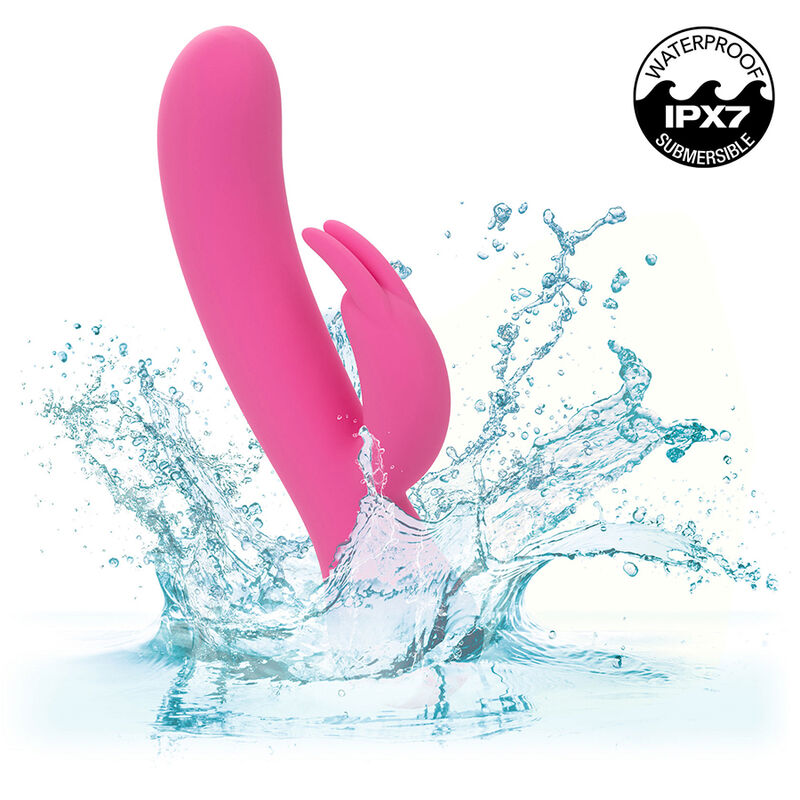 CALEXOTICS FIRST TIME VIBRADOR COELHO RECARREGaVEL ROSA