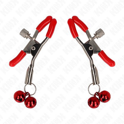 KINK GRAMPO DE BICO DUPLO VERMELHO VERMELHO 6 CM