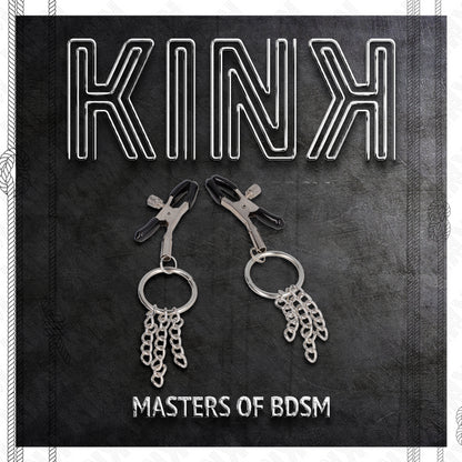 KINK O RING GRAMPO DE BICO E PEQUENA CORRENTE PRATA 6 CM