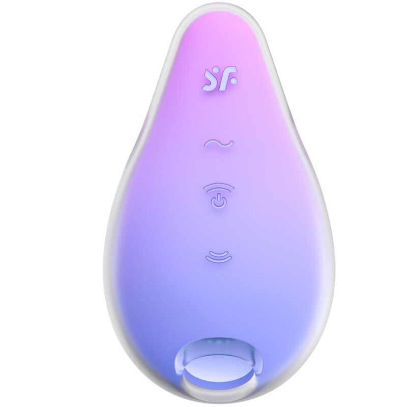 SATISFYER MERMAID VIBES ESTIMULADOR E VIBRADOR VIOLETA E ROSA